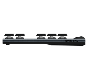 Logitech G G915 TKL Tenkeyless LIGHTSPEED Belaidė mechaninė žaidimų klaviatūra Clicky US INT, Carbon