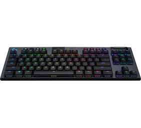 Logitech G G915 TKL Tenkeyless LIGHTSPEED Belaidė mechaninė žaidimų klaviatūra Clicky US INT, Carbon