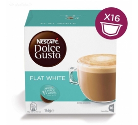 Nescafe Dolce Gusto Flat White kava, 16 kapsulių dėžutėje