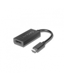 Lenovo 4X90Q93303 USB-C to DisplayPort  Adapter, Black