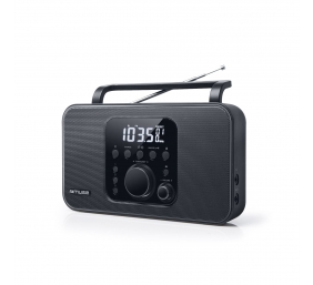 Muse | Radio | M-091R | Alarm function | AUX in | Black