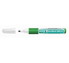Stanger Baltos lentos žymeklis BM235, 1-3 mm, žalias, pakuotėje 10 vnt. 714003
