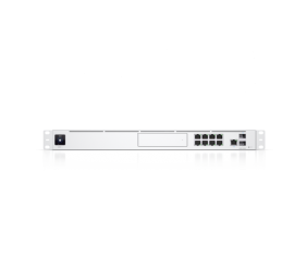Ubiquiti | UniFi Multi-Application System with 3.5" HDD Expansion and 8 Port Switch | UDM-Pro | Web managed | Rackmountable | SFP+ ports quantity 1 x 1/10G SFP+ LAN, 1 x 1/10G SFP+ WAN | Power supply type Internal