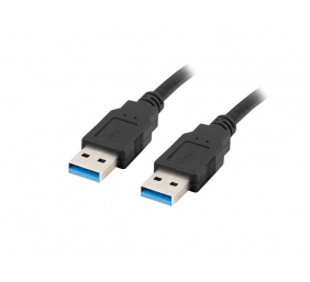LANBERG cable USB-A M/M 3.0 0.5m black