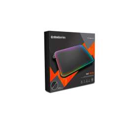 SteelSeries Gaming Mouse Pad, Prism RGB Illumination, Dual-Textured Surface ( Cloth +   Hard Polymer (Plastic)), 292.4x356.71x8.68 mm