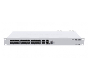 MikroTik Cloud Router Switch 326-24S+2Q+RM with RouterOS L5, 1U rackmount Enclosure MikroTik