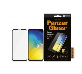 PanzerGlass | Samsung | Galaxy S10e | Glass | Black | Rounded edges; 100% touch preservation | Case Friendly