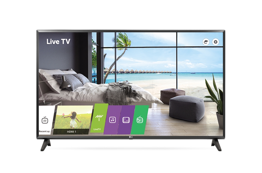 LG 49LT340C0ZB 49" (123 cm), Full HD, 1920 x 1080, DVB-T2/C/S2, Black