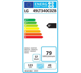 LG 49LT340C0ZB 49" (123 cm), Full HD, 1920 x 1080, DVB-T2/C/S2, Black