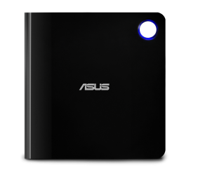 Asus | Interface USB 3.1 Gen 1 | CD read speed 24 x | CD write speed 24 x | Black | Ultra-slim Portable USB 3.1 Gen 1 Blu-ray burner with M-DISC support for lifetime data backup, compatible with USB Type-C and Type-A for both Windows and Mac OS.