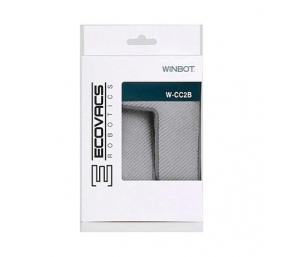 Ecovacs | W-CC2B | Cleaning Pads for WINBOT X NEW | Grey