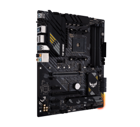 Asus | TUF GAMING B550-PLUS | Processor family AMD | Processor socket AM4 | DDR4 | Memory slots 4 | Chipset AMD B | ATX