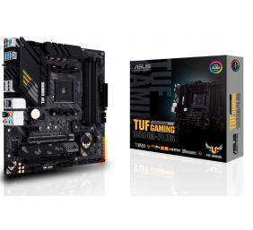 Asus | TUF Gaming B550M-Plus | Processor family AMD | Processor socket AM4 | DDR4 | Memory slots 4 | Chipset AMD B | Micro ATX