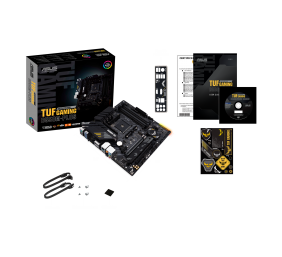 Asus | TUF Gaming B550M-Plus | Processor family AMD | Processor socket AM4 | DDR4 | Memory slots 4 | Chipset AMD B | Micro ATX
