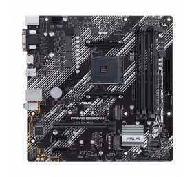 Asus | PRIME B550M-K | Processor family AMD | Processor socket AM4 | DDR4 | Memory slots 4 | Chipset AMD B | Micro ATX