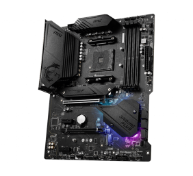 MSI | MPG B550 GAMING PLUS | Processor family AMD | Processor socket AM4 | DDR4 | Memory slots 4 | Chipset AMD B | ATX