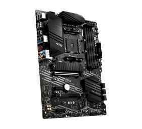MSI | B550-A PRO | Processor family AMD | Processor socket AM4 | DDR4 DIMM | Memory slots 4 | Supported hard disk drive interfaces SATA, M.2 | Number of SATA connectors 6 | Chipset AMD B550 | ATX