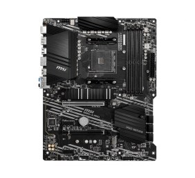 MSI | B550-A PRO | Processor family AMD | Processor socket AM4 | DDR4 DIMM | Memory slots 4 | Supported hard disk drive interfaces SATA, M.2 | Number of SATA connectors 6 | Chipset AMD B550 | ATX