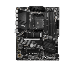MSI | B550-A PRO | Processor family AMD | Processor socket AM4 | DDR4 DIMM | Memory slots 4 | Supported hard disk drive interfaces SATA, M.2 | Number of SATA connectors 6 | Chipset AMD B550 | ATX