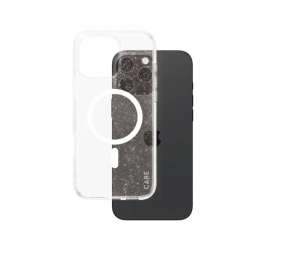 CARE Flagship Case | Back cover | Apple | iPhone 16 Pro Max | Recycled plastic | White | Urban Combat Star Lit with MagSafe