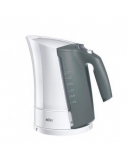 Braun | Kettle | WK500 MultiQuick 5 | Standard | 3000 W | 1.7 L | Plastic | 360° rotational base | White/Grey