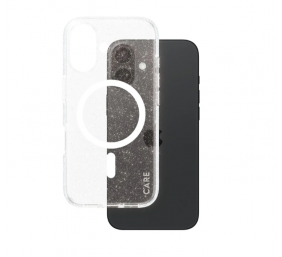 CARE Flagship Case | Back cover | Apple | iPhone 16 | Recycled plastic | White | Urban Combat Star Lit with MagSafe