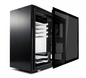 Fractal Design Tempered Glass Side Panel Define R6 Dark Black
