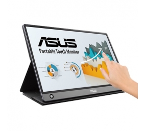 Asus | MB16AMT | 15.6 " | IPS | FHD | 16:9 | 60 Hz | 5 ms | Touchscreen | 1920 x 1080 | 250 cd/m² | HDMI ports quantity 1 | Dark gray