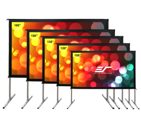 Elite Screens | Yard Master 2 Mobile Outdoor screen WV-Dual | OMS100H2-DUAL | Diagonal 120 " | 16:9 | Viewable screen width (W) 266 cm