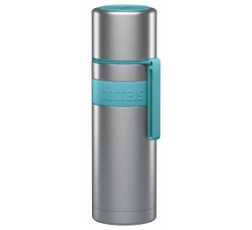 Boddels HEET Vacuum flask with cup Turquoise blue, Capacity 0.5 L, Diameter 7.2 cm, Bisphenol A (BPA) free
