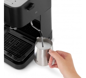 Delonghi | Coffee Maker | EC230 | Pump pressure 15 bar | Built-in milk frother | Semi-automatic | 360° rotational base No | 1100 W | Black