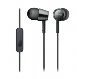 Sony | MDR-EX155APB | Wired | In-ear | Microphone | Black