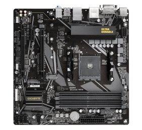 Gigabyte | B550M DS3H 1.0 | Processor family AMD | Processor socket AM4 | DDR4 DIMM | Memory slots 4 | Number of SATA connectors 4 x SATA 6Gb/s connectors | Chipset AMD B | Micro ATX