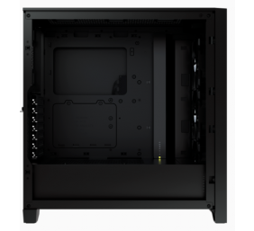 Corsair | Tempered Glass Mid-Tower ATX Case | iCUE 4000X RGB | Side window | Black | Mid-Tower | Power supply included No | ATX