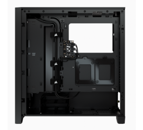 Corsair | Tempered Glass Mid-Tower ATX Case | iCUE 4000X RGB | Side window | Black | Mid-Tower | Power supply included No | ATX