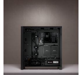 Corsair | Tempered Glass Mid-Tower ATX Case | iCUE 4000X RGB | Side window | Mid-Tower | Black | Power supply included No | ATX