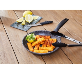 Stoneline | Pan | 6841 | Frying | Diameter 24 cm | Suitable for induction hob | Fixed handle | Anthracite