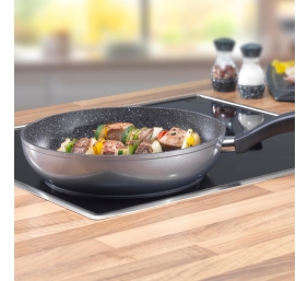 Stoneline | Pan | 6587 | Frying | Diameter 28 cm | Suitable for induction hob | Fixed handle | Anthracite