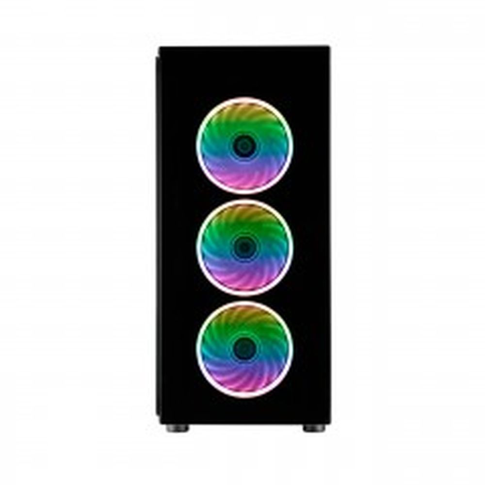 Fortron CMT340 Side window, Black, ATX, Power supply included No