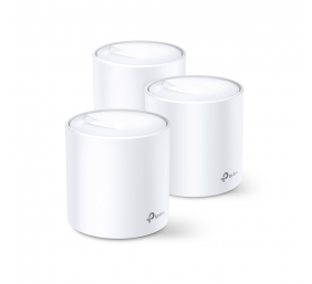 Whole-Home Wi-Fi System | Deco X20(3-pack) | 802.11ac | 1201 Mbit/s | 10/100/1000 Mbit/s | Ethernet LAN (RJ-45) ports 2 | Mesh Support Yes | No mobile broadband | Antenna type Internal
