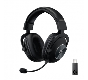 Logitech G PRO X LightSpeed Belaidės žaidimų ausinės, Juoda
