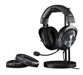 Logitech G PRO X LightSpeed Belaidės žaidimų ausinės, Juoda