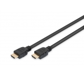 Digitus | Black | HDMI Male (type A) | HDMI Male (type A) | Ultra High Speed HDMI Cable with Ethernet | HDMI to HDMI | 1 m