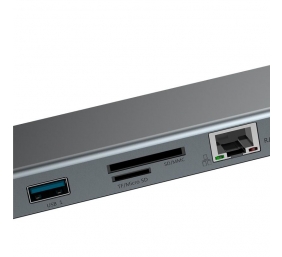Jungčių stotelė / adapteris Baseus Enjoyment USB C kištukas - 7 rūšių jungtys