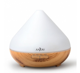 Difuzorius Anjou AJ-AD001 Essential Oil Diffuser švieisiai rudas