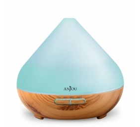 Difuzorius Anjou AJ-AD001 Essential Oil Diffuser švieisiai rudas