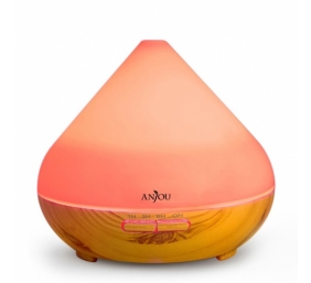 Difuzorius Anjou AJ-AD001 Essential Oil Diffuser švieisiai rudas