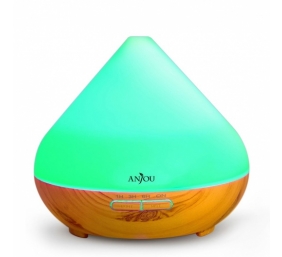 Difuzorius Anjou AJ-AD001 Essential Oil Diffuser švieisiai rudas