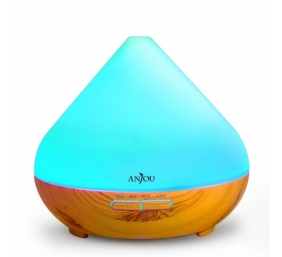 Difuzorius Anjou AJ-AD001 Essential Oil Diffuser švieisiai rudas