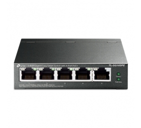 TP-LINK | Switch | TL-SG105PE | Unmanaged | Desktop | Mbit/s | 10/100 Mbps (RJ-45) ports quantity | Antenna type | PoE ports quantity | PoE+ ports quantity 4 | Power supply type External